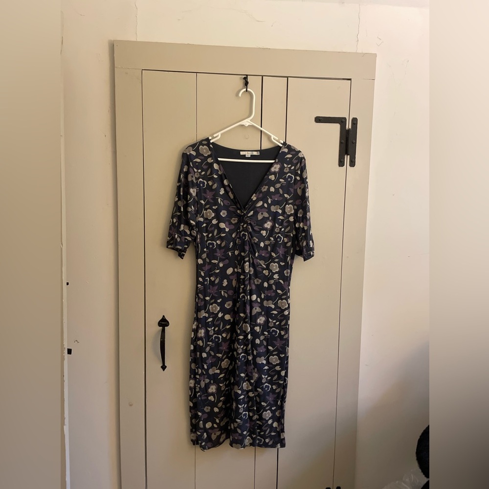 Boden dress faux wrap lyocell